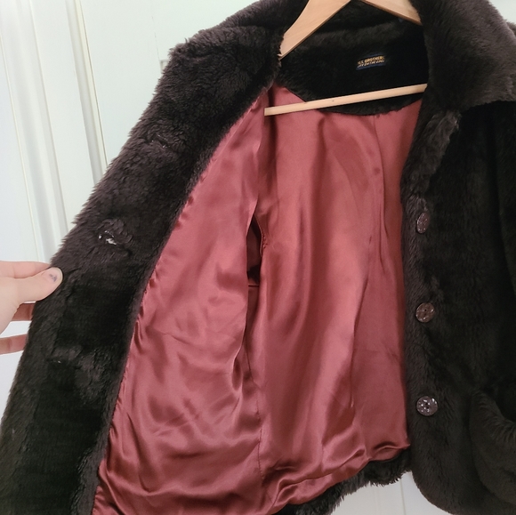VINTAGE - Faux fur jacket - Picture 13 of 14